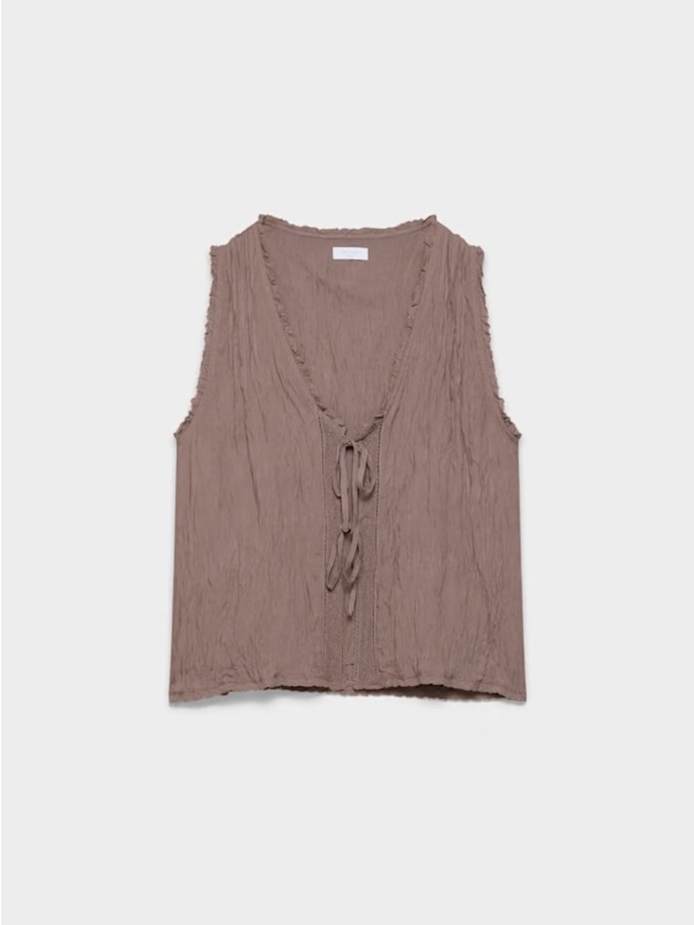 Aritzia Little Moon Boardwalk Top — Deep Taupe, Size M